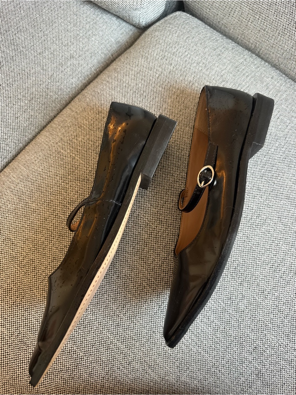 Black LARGO Dolce Vita flats - Picture 3 of 4